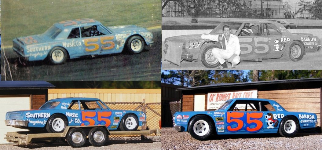 Tiny Lund’s Late Model Chevelle scale model
