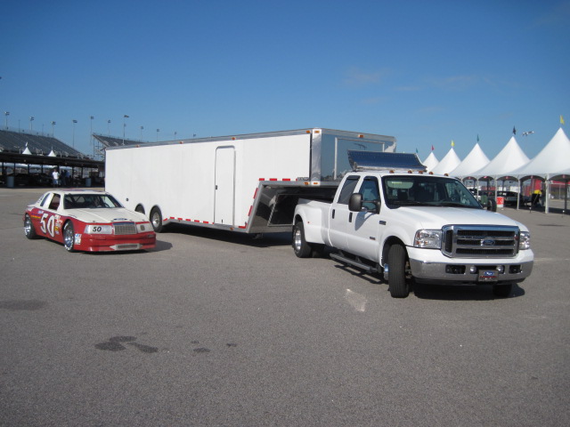 MARION COX CAR AT DARLINGTON