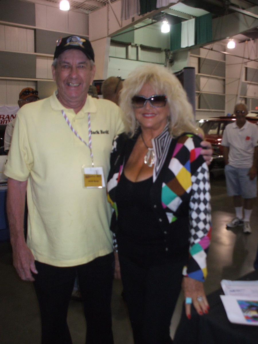 jack redd a an miss linda vaughn at 2011 york nostalgia