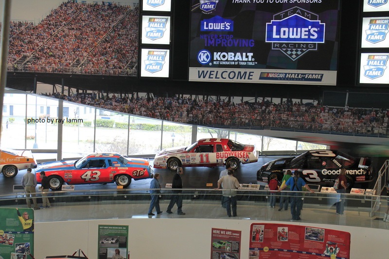 1st. floor of nascar hall of fame
