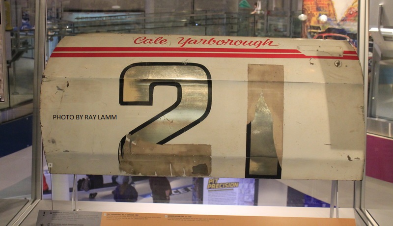 cale Yarborough door off the wood bros. mercury 21
