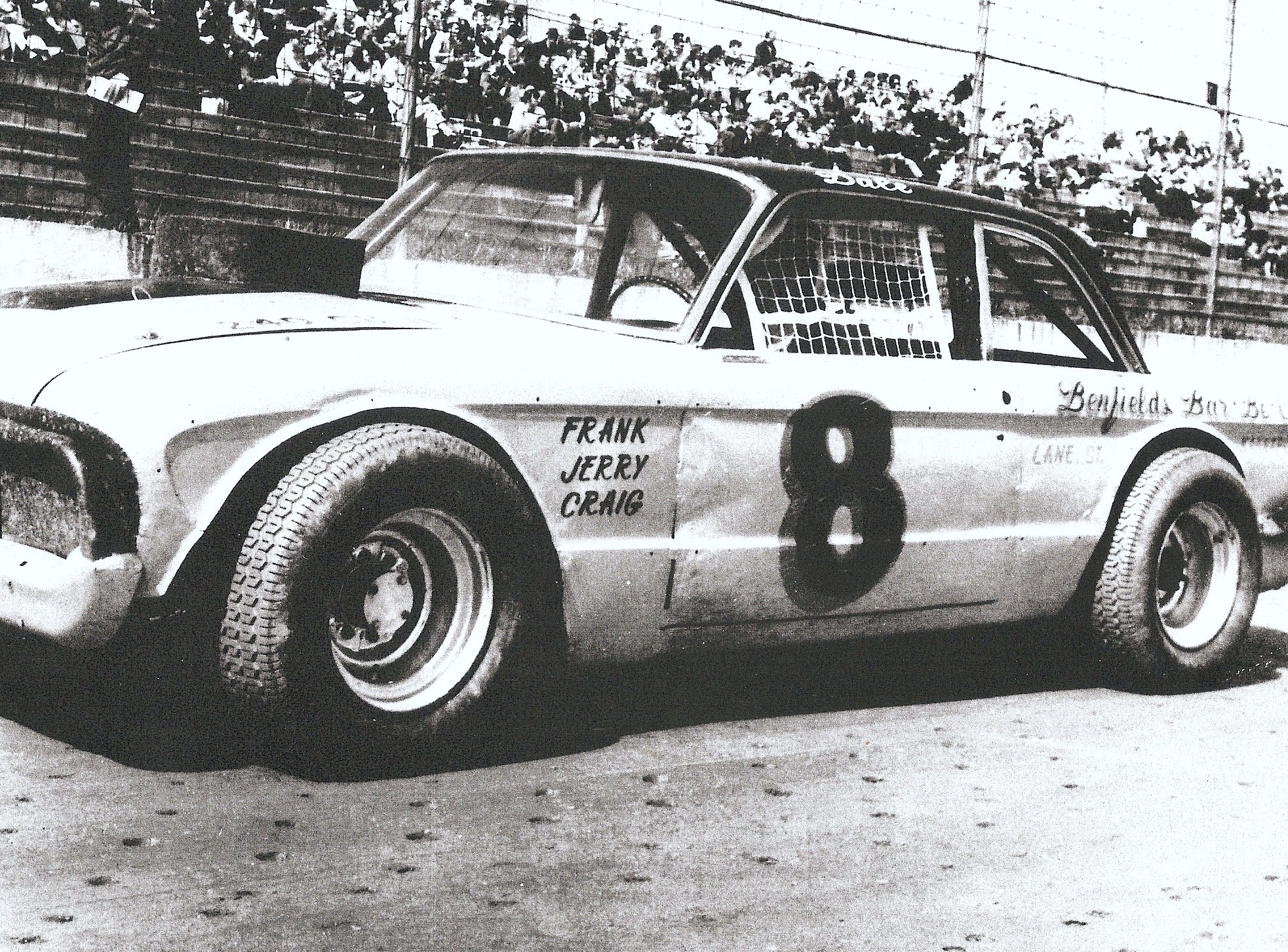 Dale Sr. on dirt