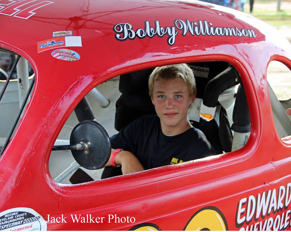 Reise Corbett of Shallotte, NC made his first start in the Bell & Bell Vintage Modified…
