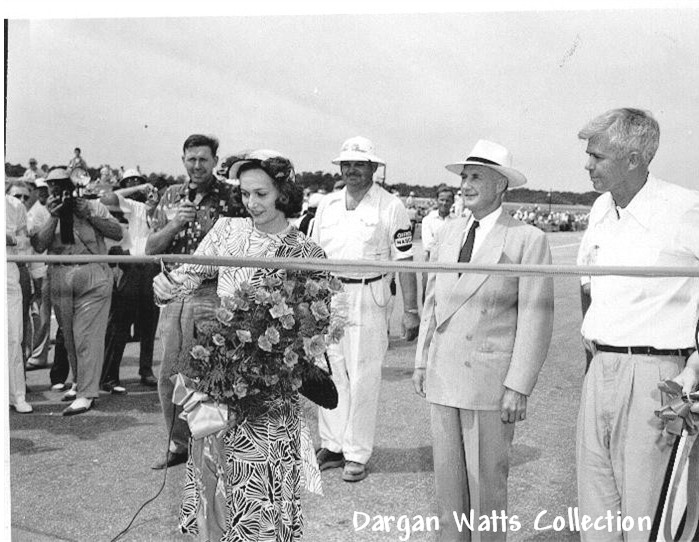 Darlington Raceway Ribbon Cutting 1950