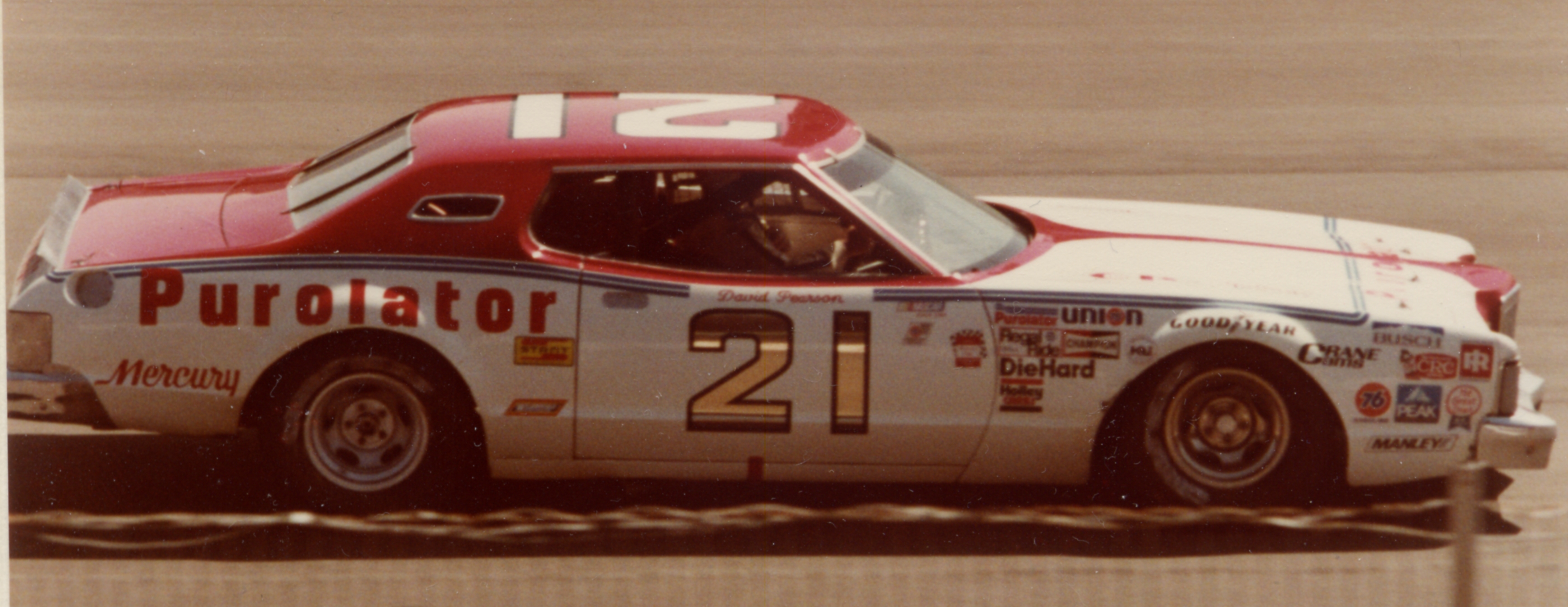 David Pearson 21 Mercury Darlington