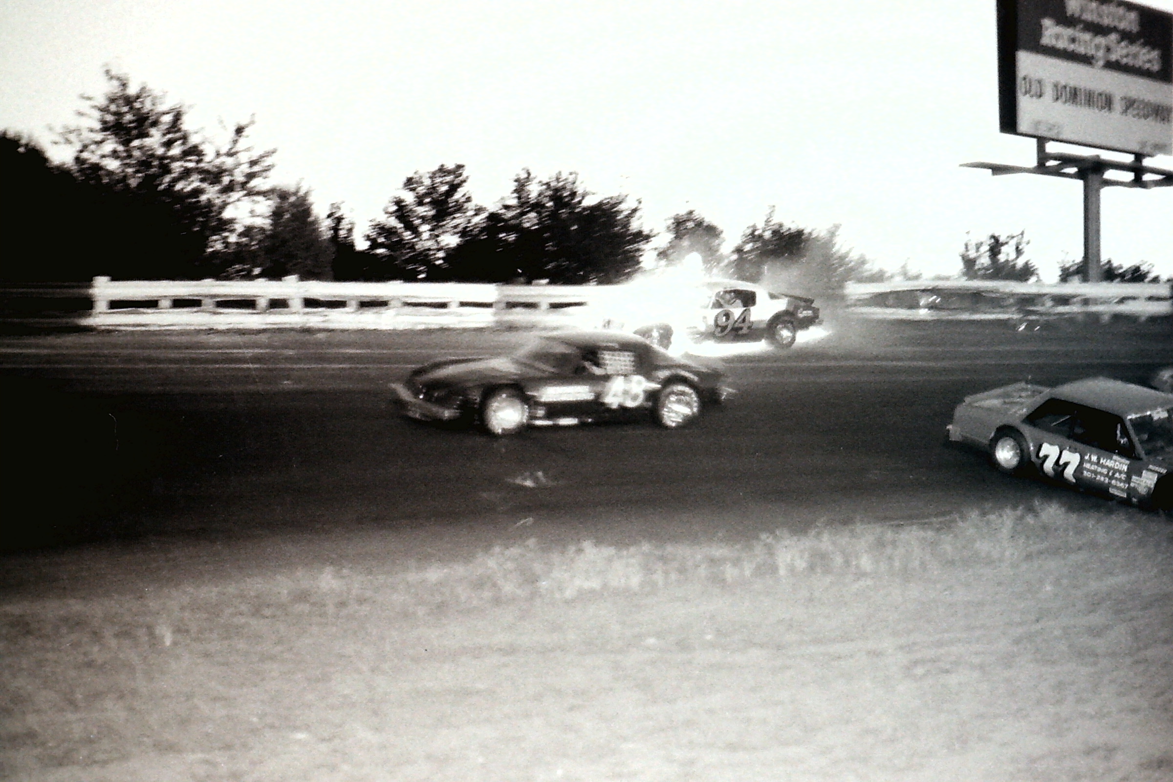 Old Dominion Speedway about 1986