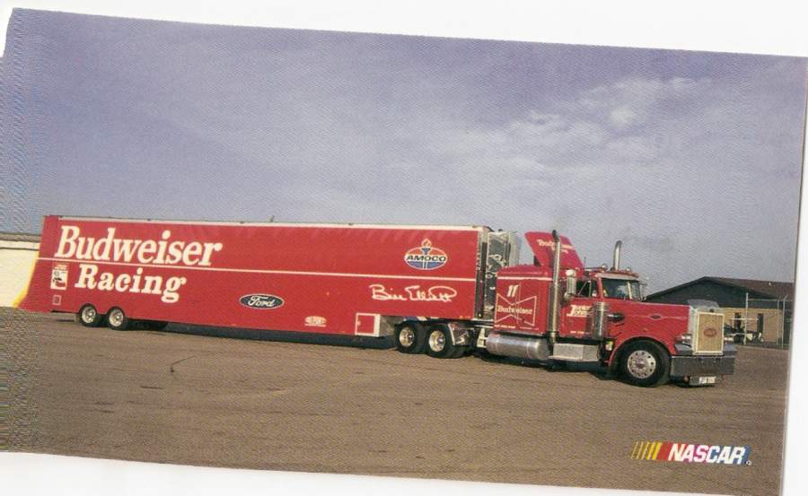 Budweiser Racing Hauler