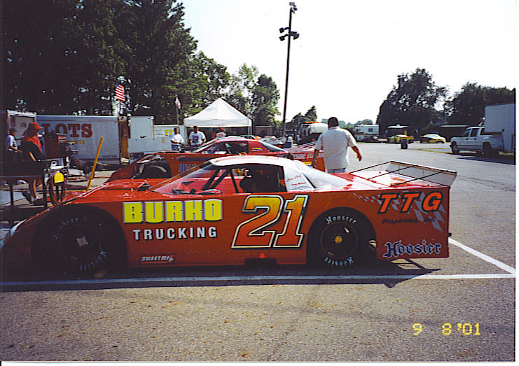 2001, Columbus Motor Speedway Pits