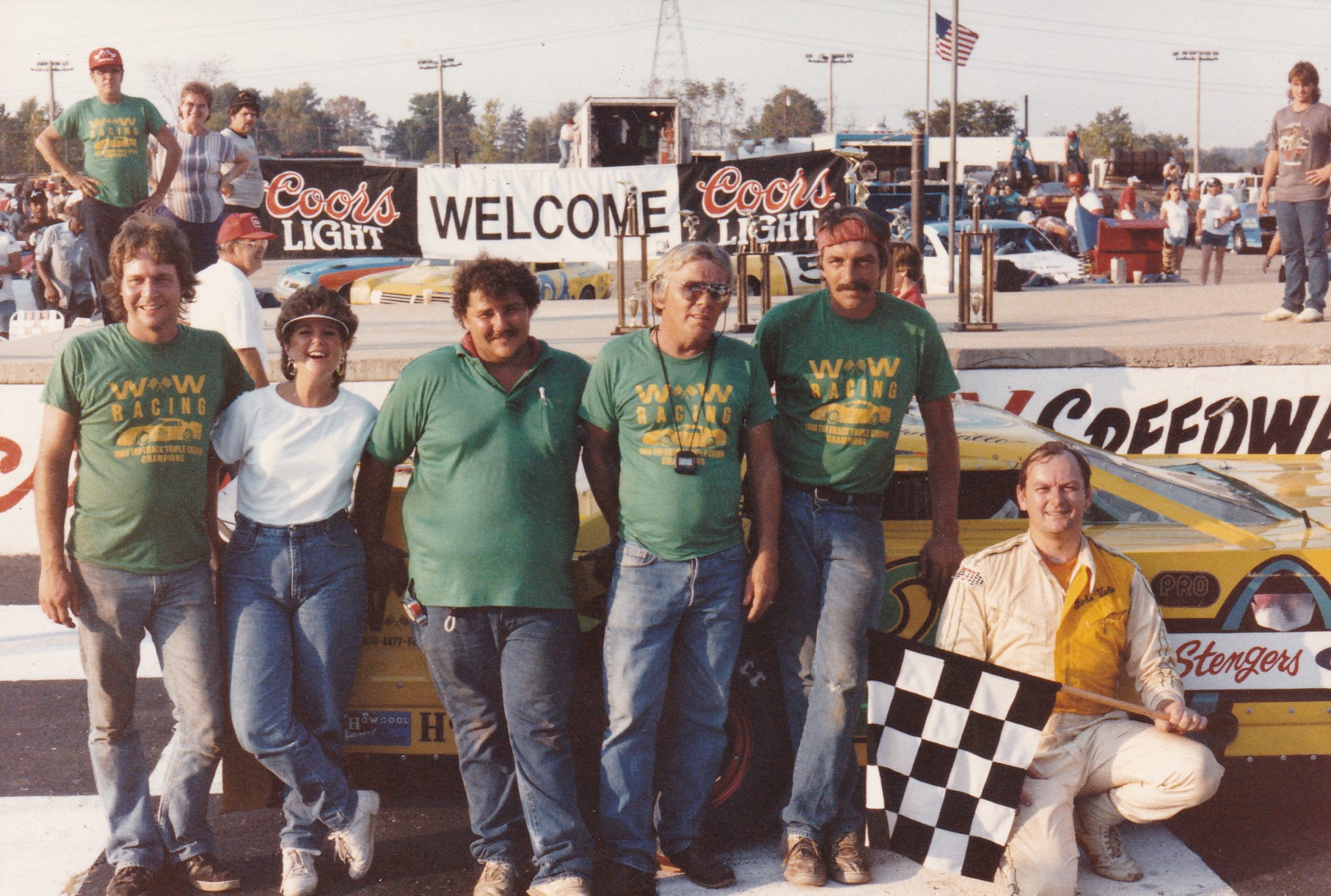 Victory Lane, Queen City 100 Lap, Sep 28, 1986