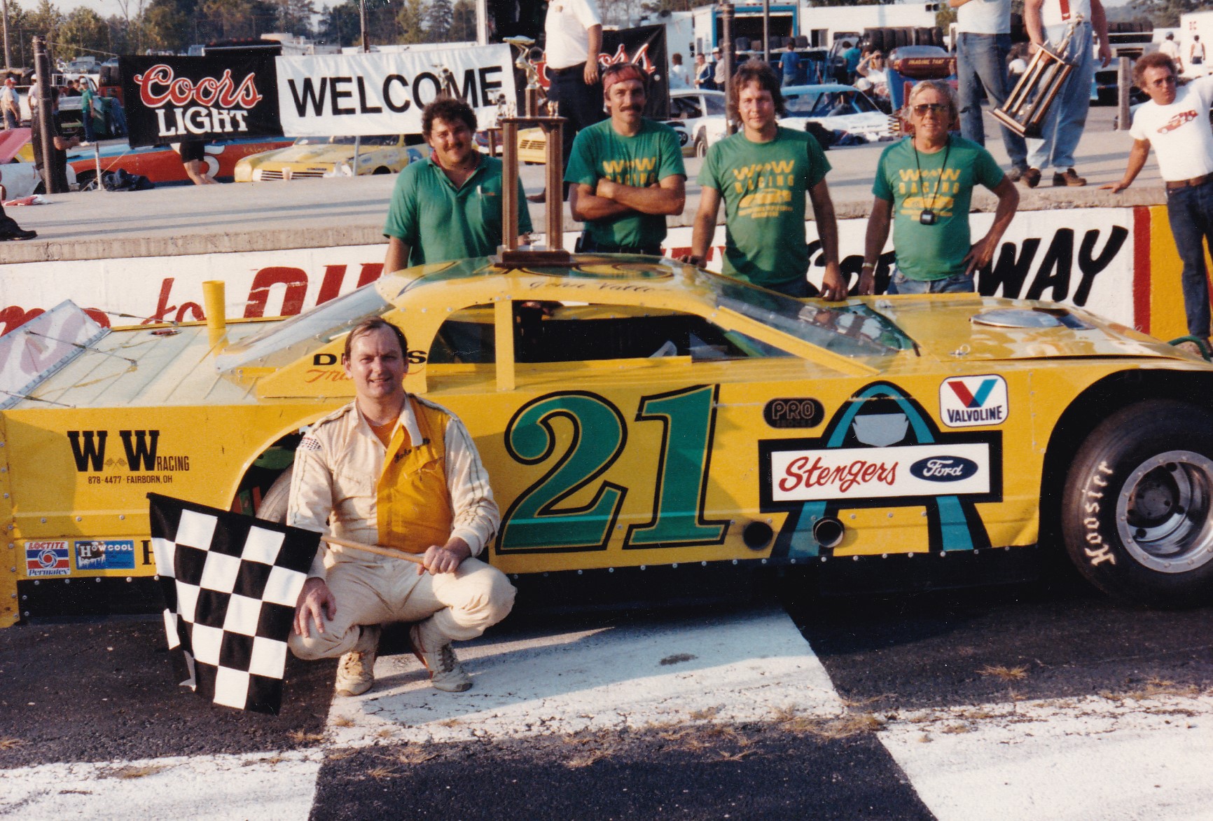 1986 Victory Lane, Queen City Speedway 100 Lap “Run What You Brung” Super Late Model 100 Lap Race