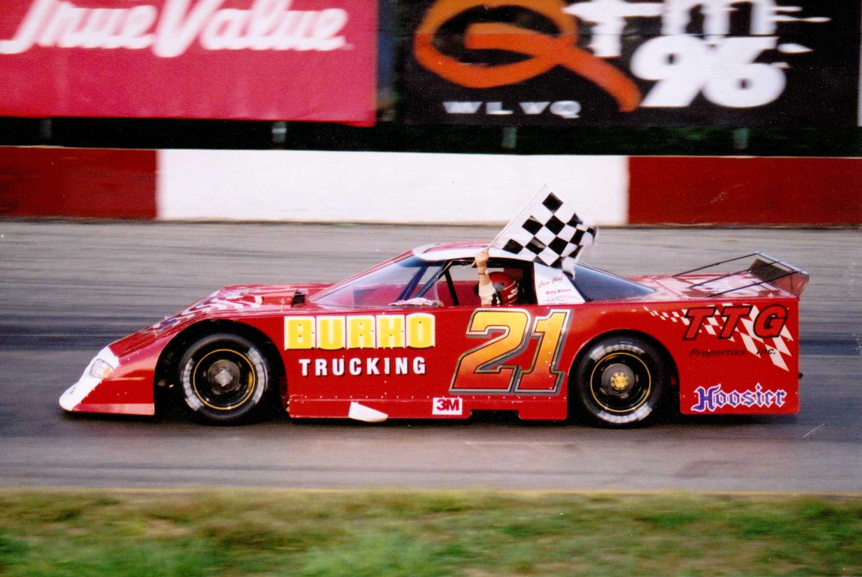 Feature Win (#286), Columbus Motor Speedway 40 Lap, Sep 8, 2001