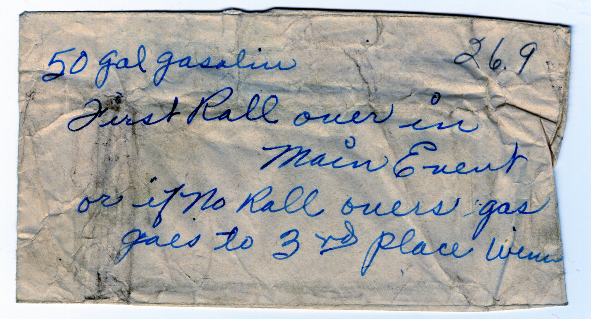 Drivers were given extra incentives during the early days of the Tunis Speedway track in…