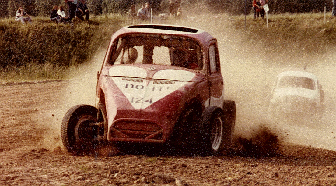 Charles ( Chuck ) Renshaw Jr # 124 VW racer in W. Germany 1977