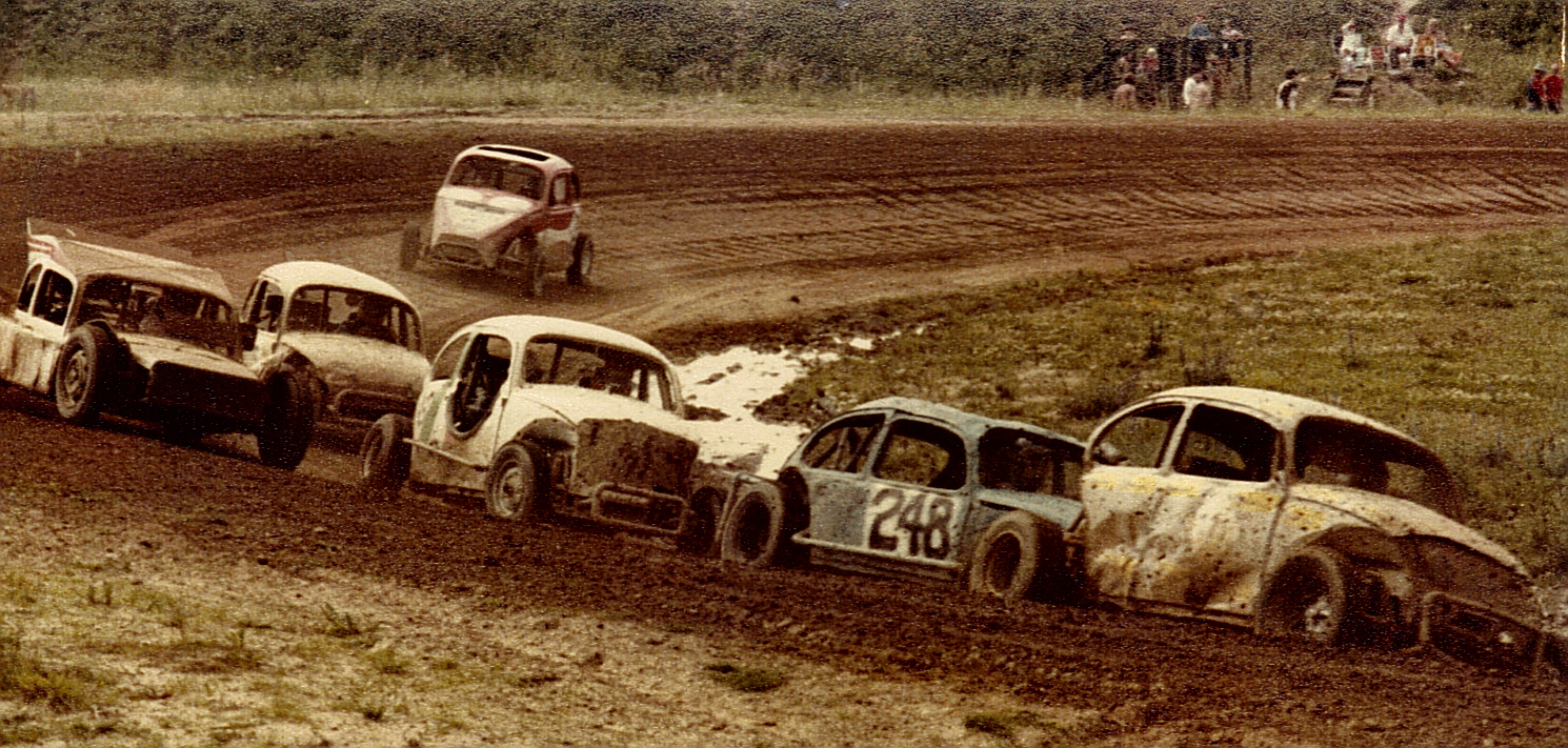 Charles ( Chuck ) Renshaw Jr #124 VW racing Burm Bach W. Germany 1978