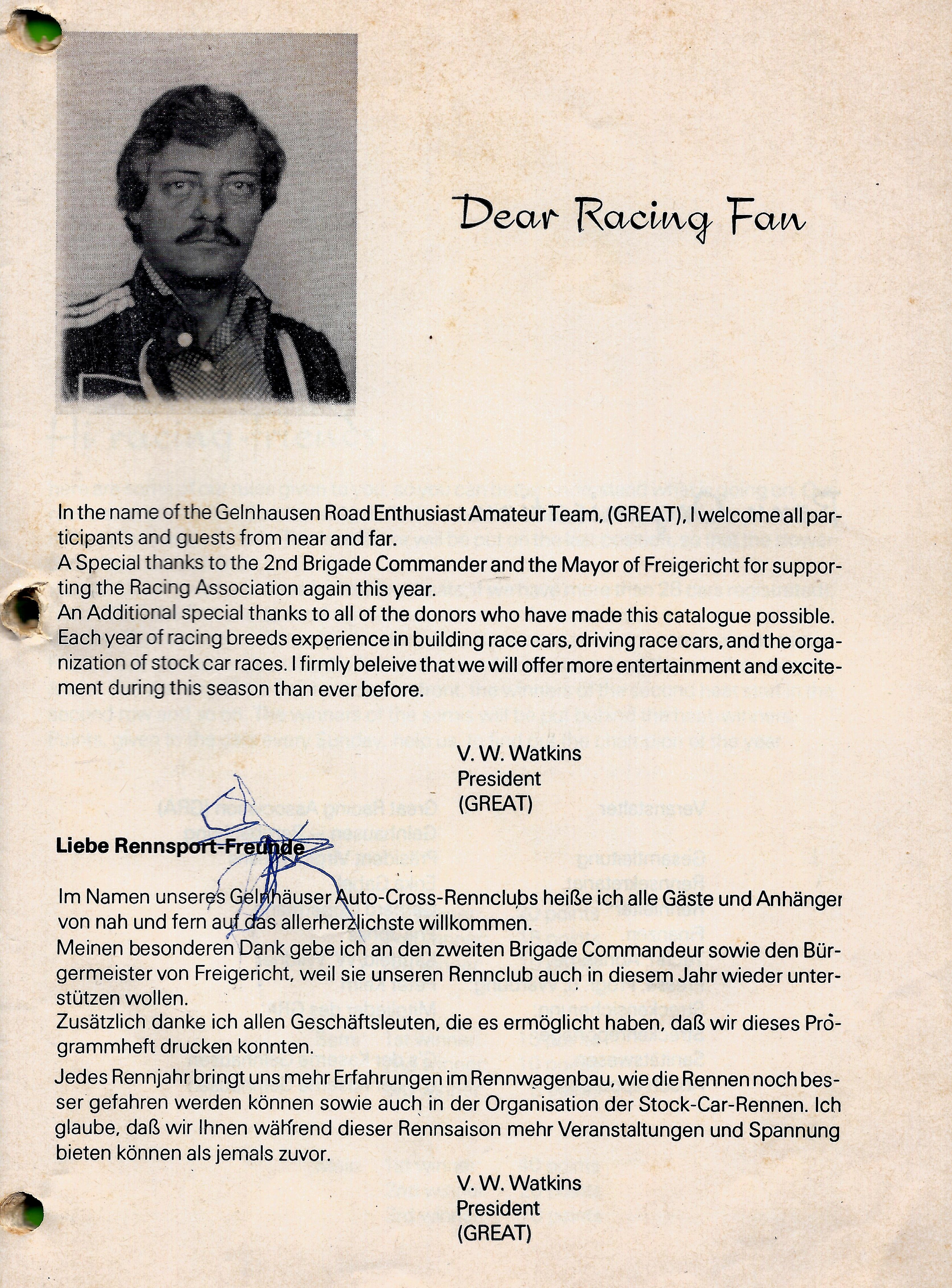 Bernbachring Racing Presdent 1978