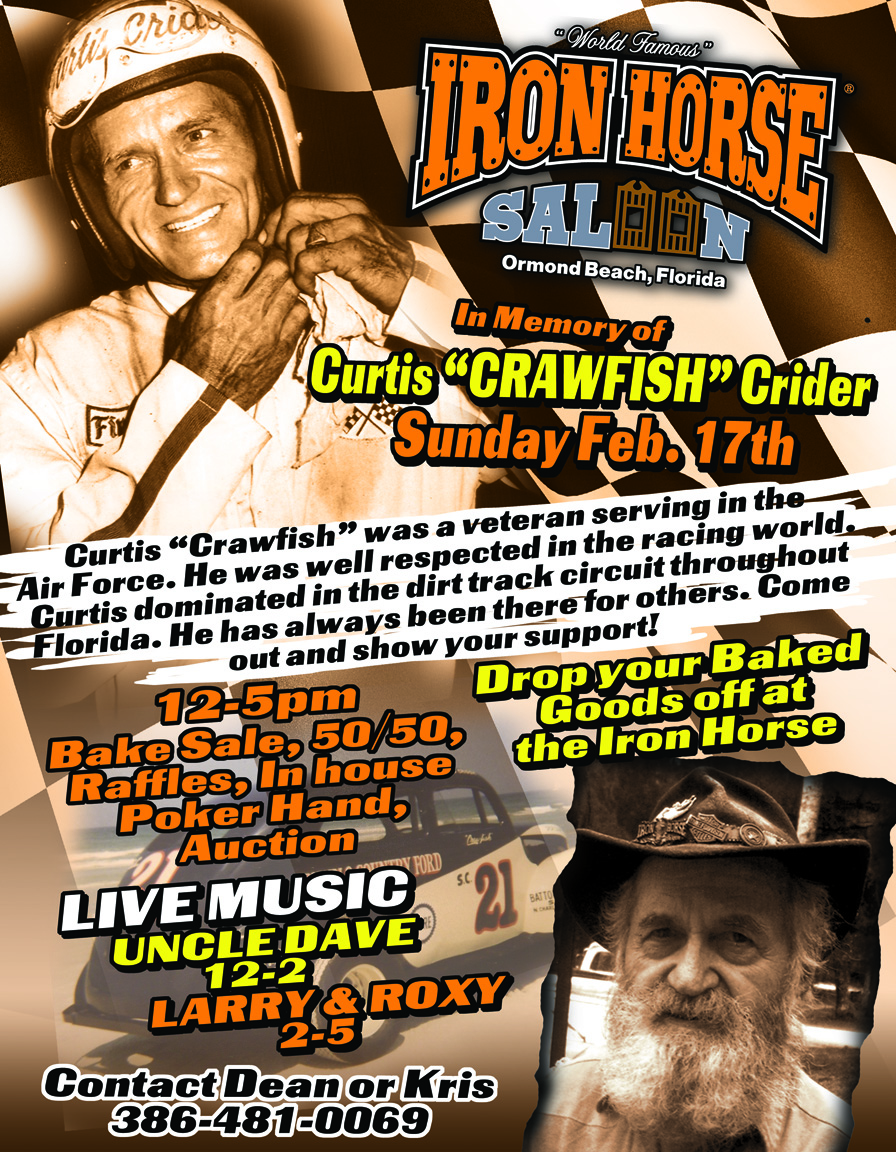 Memorial ~ Curtis “Crawfish” Crider