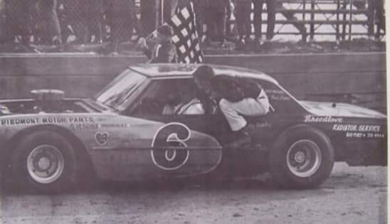 The brilliant stock car AND drag racing mechanic, Woody May, catches a ride with Donald…