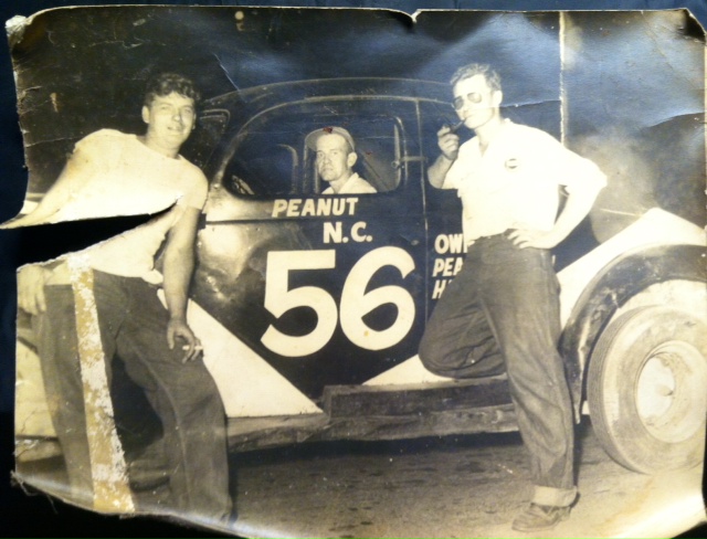 Harold Smith and Peanut Brown-far right