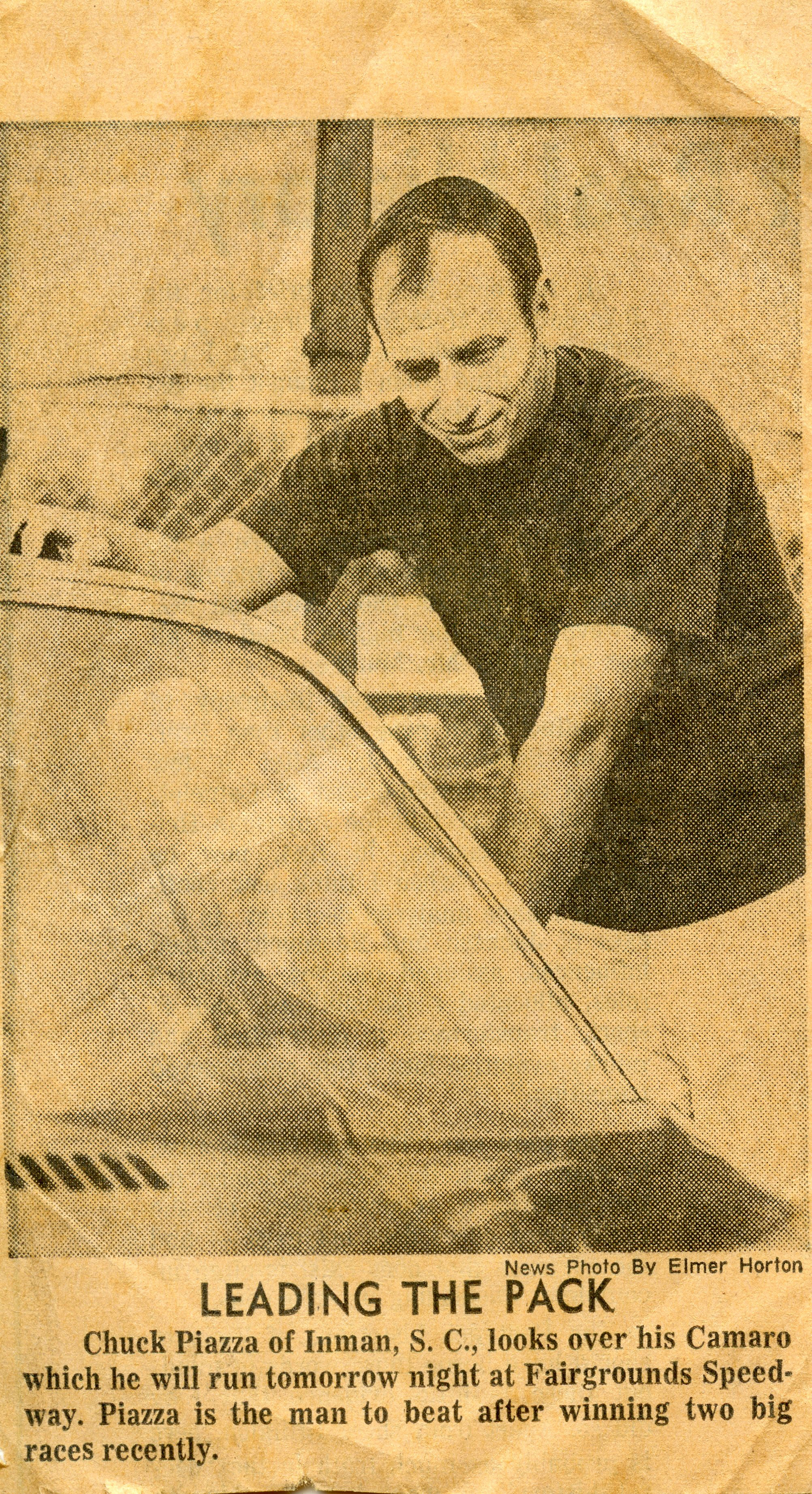 Chuck Piazza, 1970s