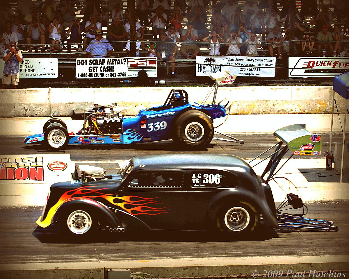 Larry Harlen Anglia vs Larry Dixon Senior-7.0Pro-2009 NHRR BG