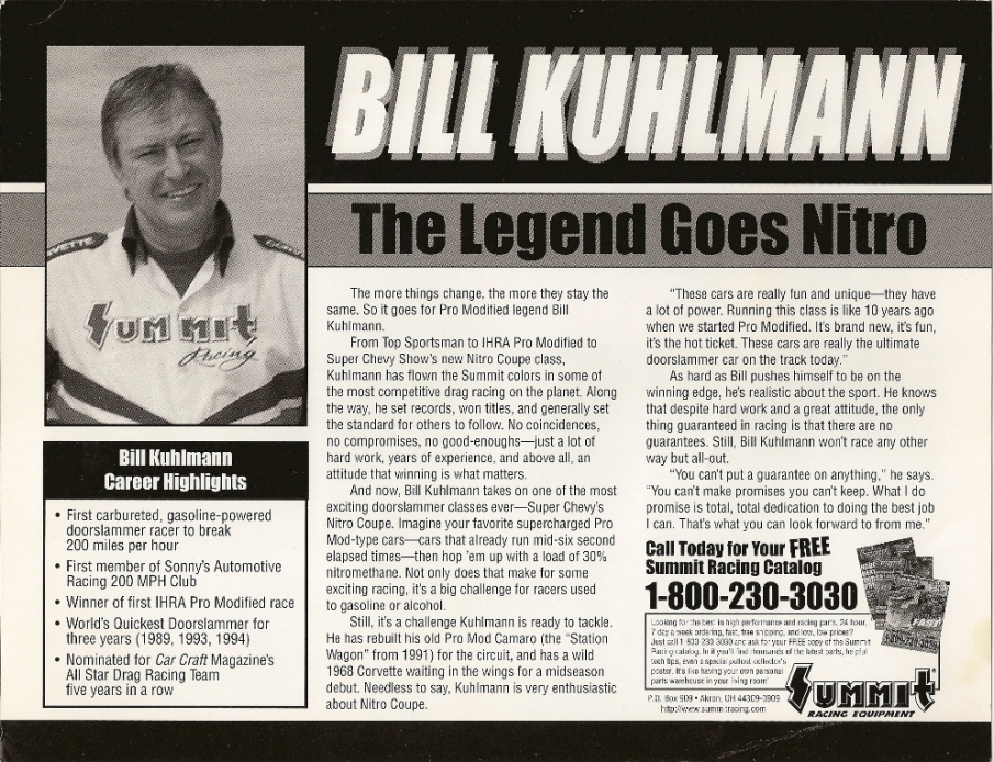 1997 handout, reverse side
