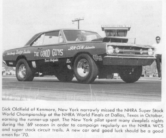 Oldfield Dart Newspaper Promo