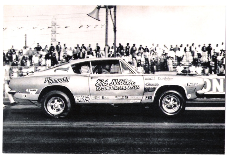 ED MILLER 1968 Cuda at Lions1970