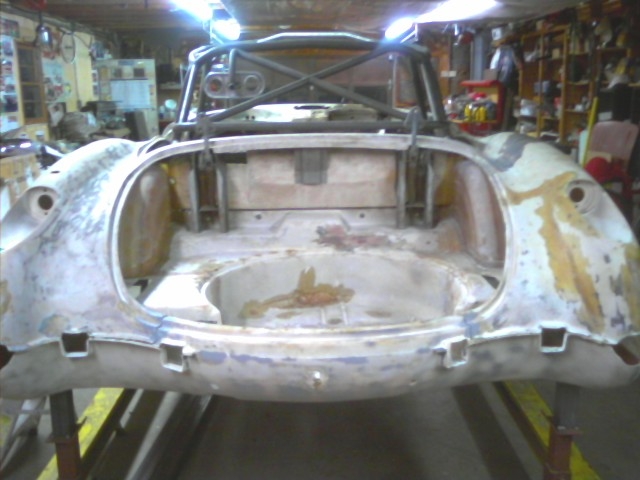 Wheel tubs and trunk