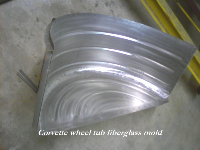 Wheel tub mold