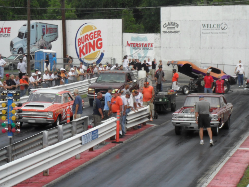 2 vintage hemi’s heads-up! Ed Miller,Steve Moths @Old Dominion