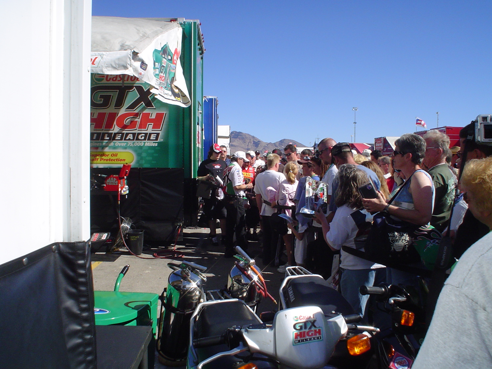 John Force Autograph