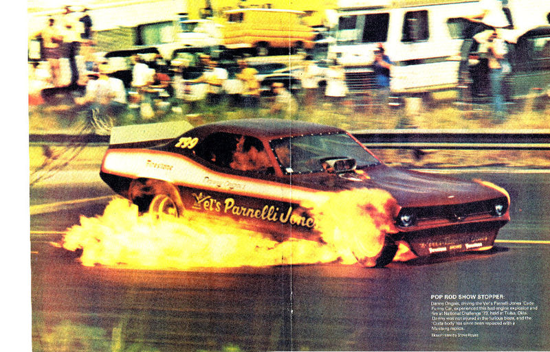 drag vel’s parnelli jones fire