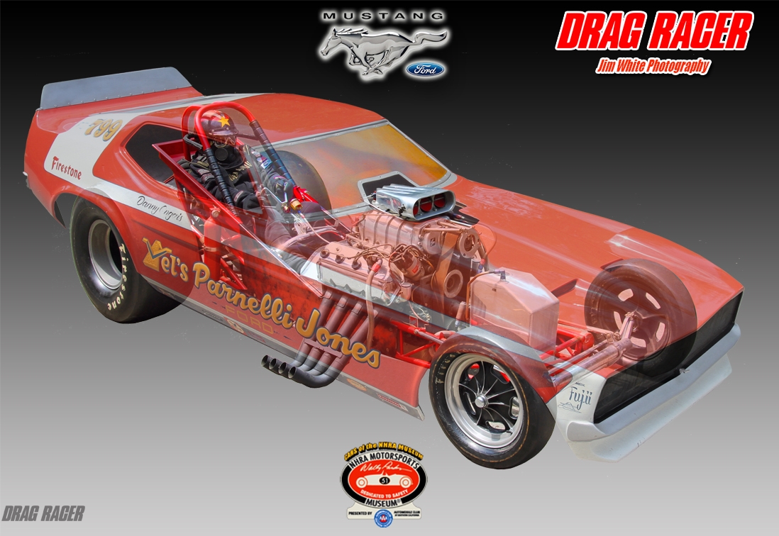 VELS parnelli jones funny car x-ray