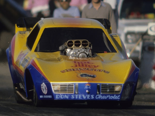force wendys vette funny car