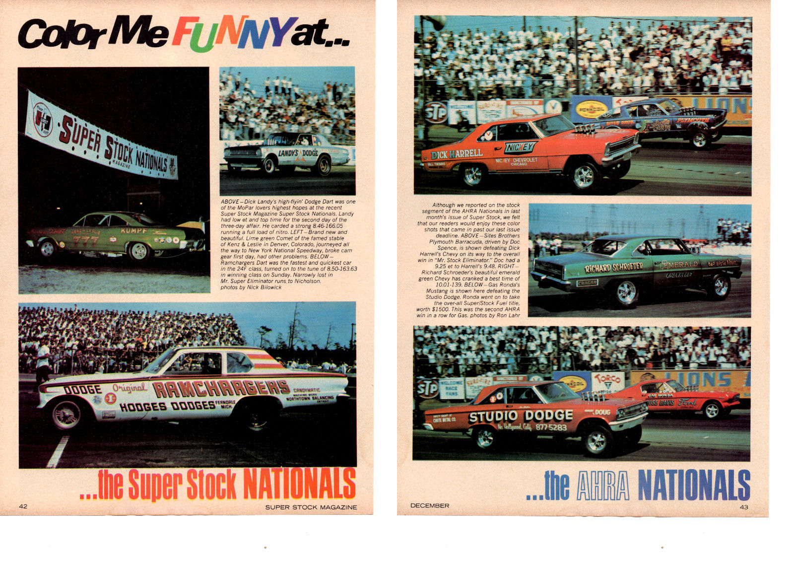 super stock nationals 1966 mag