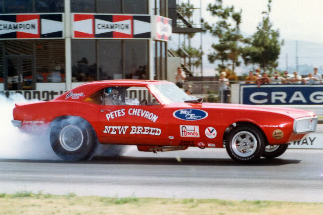 New Breed funny car at ocir
