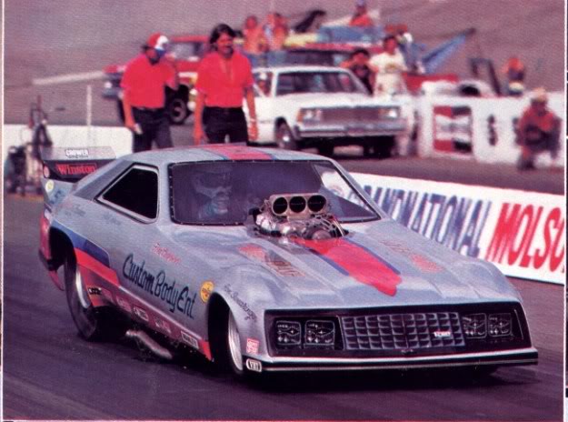 Custom Body ent 1980 mustang funny car