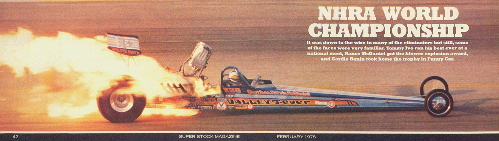 valley fever 1978 top fuel eng mishap