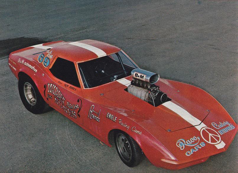 Warren Nunes vette funny car