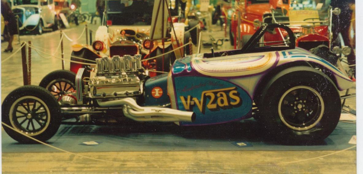 My A Altered at a Boston car show