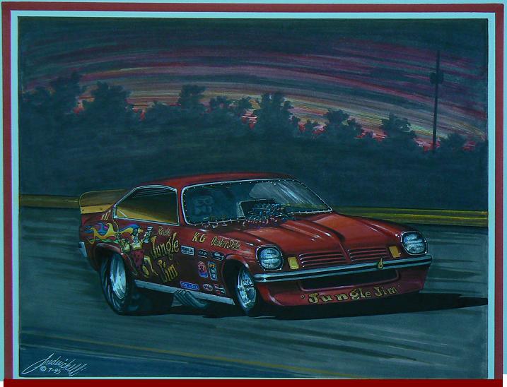 TIM FREDERICKS JUNGLE VEGA PRINT
