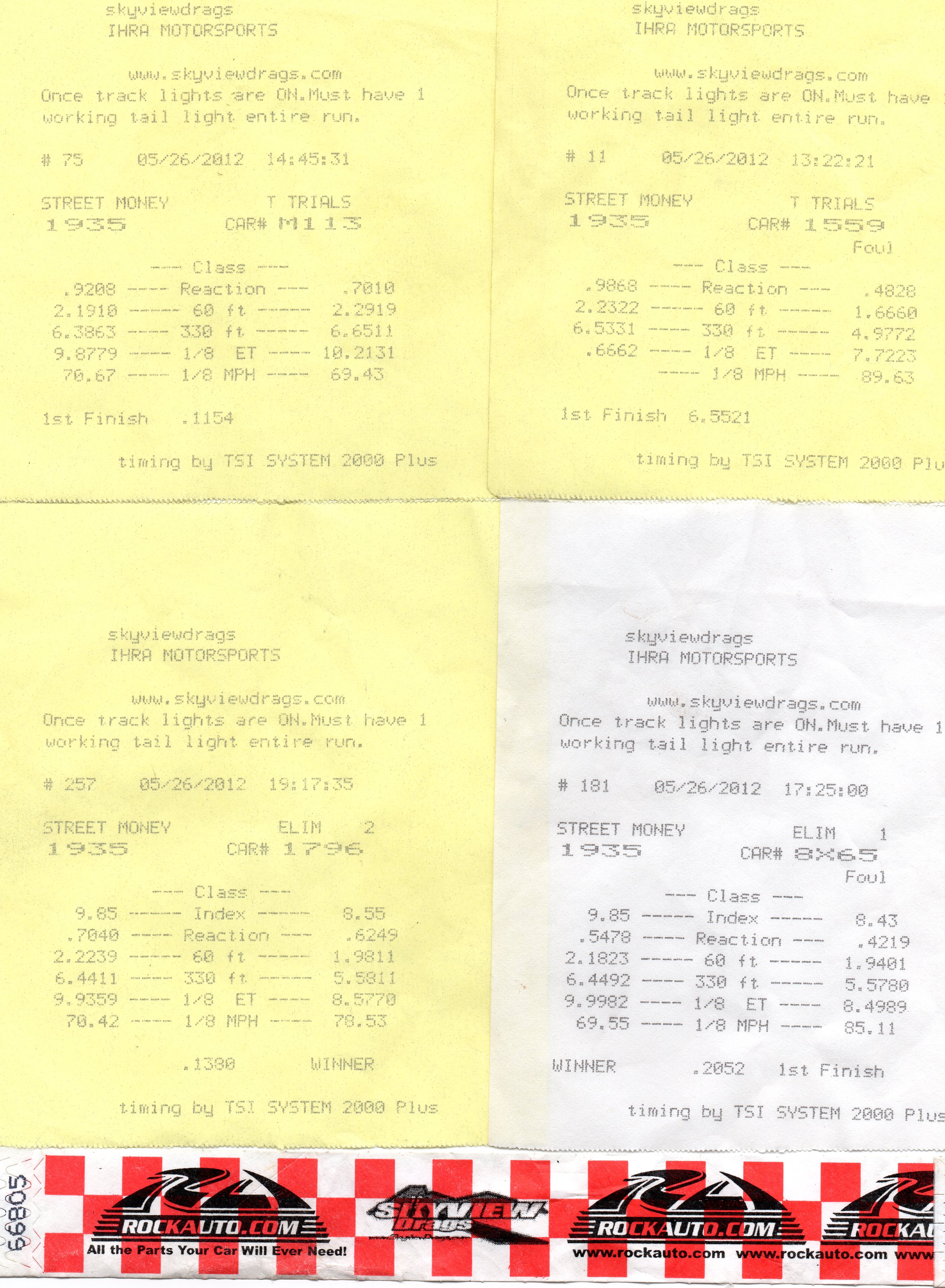 Skyview Dragway 45
