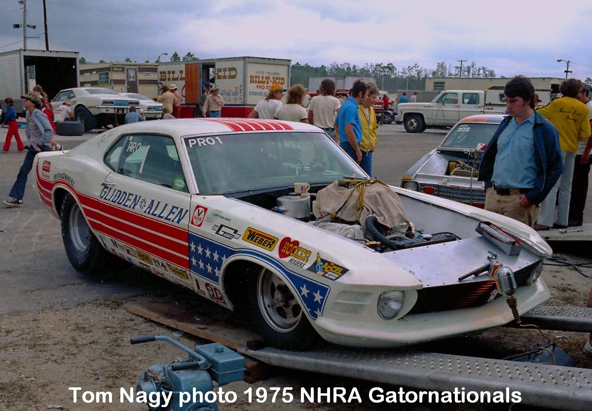 Bob Glidden 1975 NHRA Gatornationals #1a