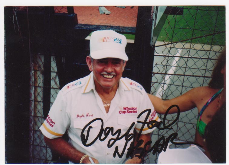 doyle ford, nascar flagman