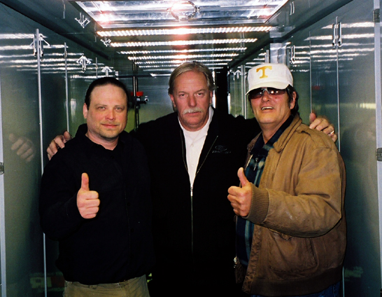 Jon Holtz, Robert Yates & Lee Roy Mercer