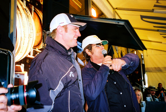 Clint Bowyer & Lee Roy Mercer