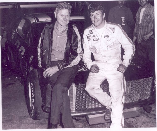 Bud Keoller & Dick Trickle at Raceway Park