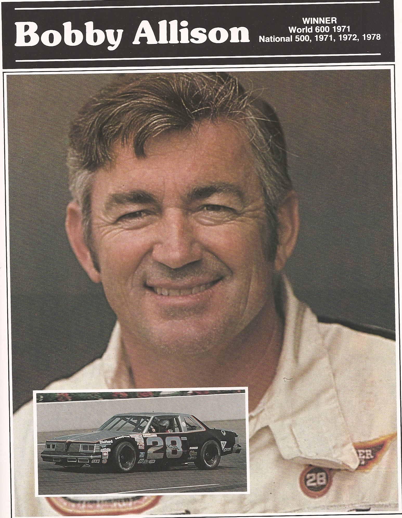 Bobby Allison circa 1981