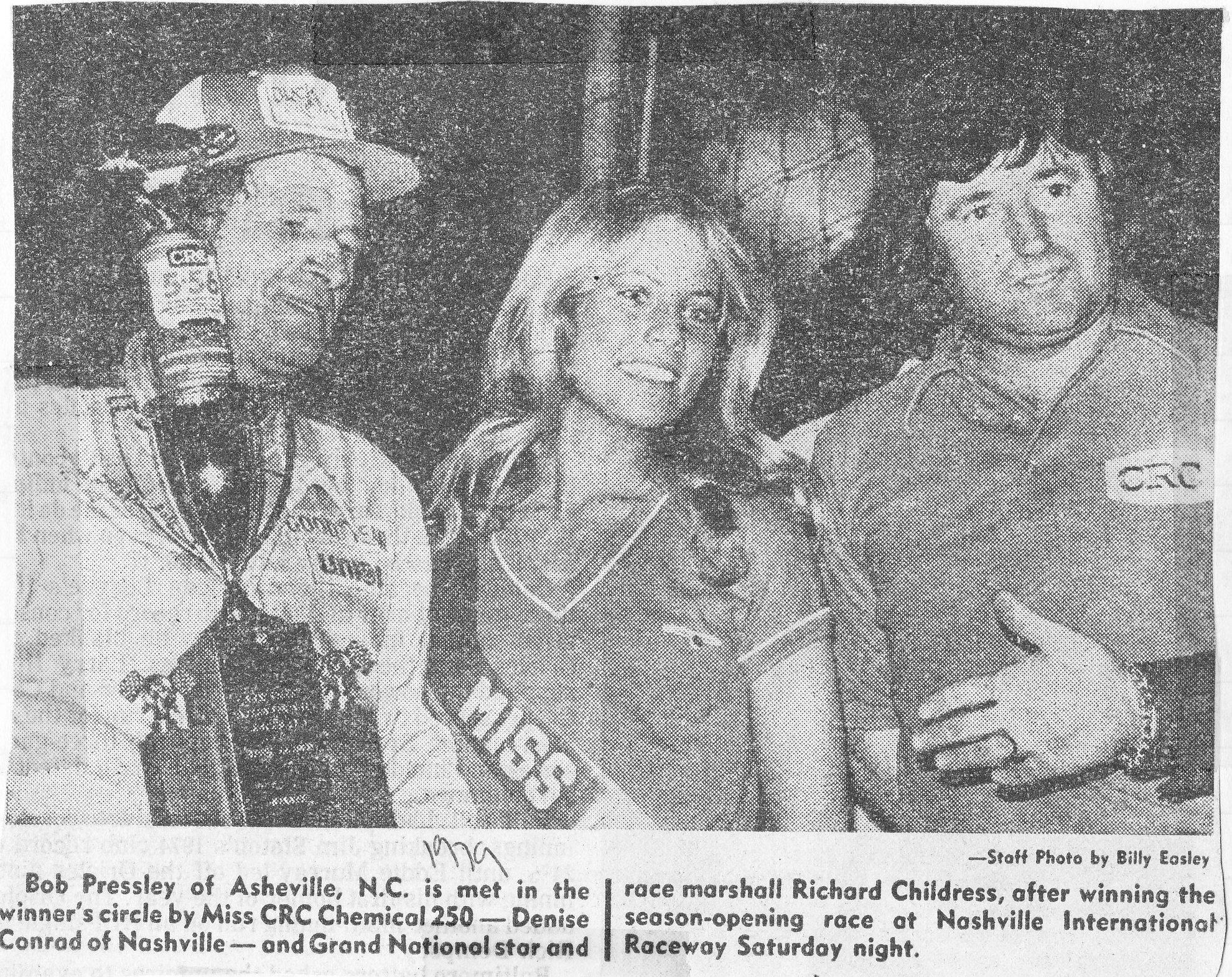 Bob Pressley at Nashville