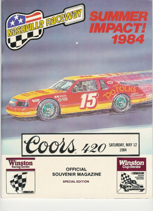 1984 Coors 420 program